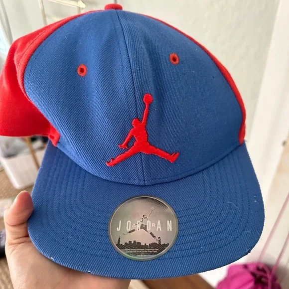 Jordan Accessories Blue And Red Air Jordan Hat Poshmark
